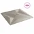 Zidne panele 24 pcs Zvijezda beton 50 x 50 cm XPS pjena