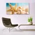 tulup.si Steklena slika Starfish shell art 140x70 cm 2 obešalnika