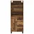 Highboard s ladicama 2 pcs Staro drvo Konstruirano drvo