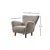 Atelier del Sofa Fotelja Teddy 85x82x85cm Siva