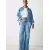 Next Prehodna jakna Essentials moder denim