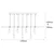 Conceptum Hypnose Luster Salkim-3101, 180cm 7xE27, 40W