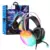 HOCO Slušalice sa mikrofonom W109 Plus Rich, gaming, USB, LED, crni