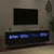 TV zidni ormari Zidne 2 pcs Crni hrast 80 x 30 x 40 cm