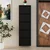 HANAH HOME Ormar za cipele 5 Piece Metal Black