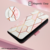Futrola za telefon Maska na preklop Marble za Samsung S24 FE/ S721B geometry roze