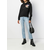 Dsquared2 - hooded logo sweat shirt - women - Black