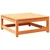 Vidaxl Vrtna sedežna garnitura 7-delna z blazinami voščeno rjava