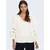 JDY Bluza JDYHANNAH naravno bela