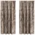 Baršunaste zavjese 2 pcs Boja cappuccina 175 x 140 cm Baršun