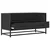 TV ormarić crni 80x34,5x40 cm konstruirano drvo i metal