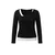 Trendyol Curve Ženska bluza Tbbaw26Af00089, Crna
