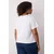 Trendyol Curve Ženska majica Tbbss25Bf00061, Bela