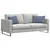 Jastučići za sofu 2 pcs Plava 60 x 40 cm Kordura tekstil