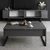 Hanah Home Luxe Set za dnevnu sobu, 2 komada, Antracit