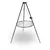 Berdsen BD-884 Rešetka za kamin s 3 nogami 80 cm