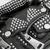 Torbica (torba) DEVIL FASHION - Spungen Punk Leather Black Rivets - AS116