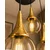 Luster na sajli LACRIMA HONEY 3xE27/60W/230V prečnik 30 cm