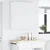 Vidaxl Viseča omarica z vrati Bela 80 x 31 x 80 cm Konstruiran les