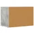 TV ormar Betonski sivi 60 x 35 x 40 cm Konstruirano drvo