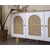 Hanah Home Konzola Bohem, 80x180x41 cm, Bela-hrast