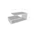 Hanah Home Klub sto Cayenne 100x40x50cm Beli
