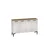 Hanah Home Konzolni sto Frezya, 120 x75 x29.6 cm, Beli