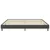 Vidaxl Posteljni okvir boxspring sivo blago 200x200 cm