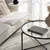 Hanah Home Klub sto Sun S403 83x40x83cm Mat crni