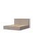 Jela Ram za krevet Rondo KR180-RO, 221x104x231cm, Pesak
