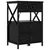 Noćni ormar 2 pcs Crni hrast 40 x 31 x 60 cm Konstruirano drvo