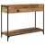 Konzolna stolica s ladicama Staro drvo 100 x 34,5 x 75 cm