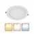 LED ugradna svetiljka SIGARO LED/24W/230V 3000/4000/6500K prečnika 22 cm, bela