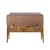 Hanah Home Trpezarijska klupa Vina Bank 110x85x40cm Bež-Lavanda