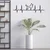 WallXpert metalni zidni ukras 5047, otkucaji srca sa siluetom psa, 75 x 26 cm, crni