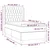 Vidaxl Box spring postelja z vzmetnico temno rjava 90x200 cm blago