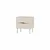 Hanah Home noćni ormarić Marquise, 50 cm, peščar / Deep Oud