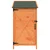 vidaXL Vrtno skladišče Rjava 59,5 x 56 x 113,5 cm Inženirski les
