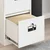 Kabinet za datoteke s ladicama 2 pcs Bijelo 44 x 50 x 139 cm