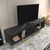 Hanah home TV Komoda Asal 150 Crno-Zlatna