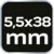 shumee Ploščati izvijač 5,5 x 38 mm
