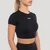 GymBeam Women‘s Flow Crop Top Black