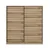 Hanah home Ormar Kale 180x190x52cm Bež