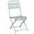 Sklopiva stolica za vrt 2 pcs Svijetla mint boja 42 x 52 x 82cm