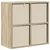 Kreveta s ladicama Sonoma hrast 59,5 x 27 x 57 cm
