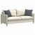 Jastučići za sofu 2 pcs Tamno siva 45 x 45 cm Kordura tekstil