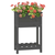 Sadilica s policom siva 54 x 34,5 x 81 cm od masivne borovine
