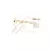 Cartier-tiny round shaped glasses-unisex-Gold