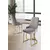 HANAH HOME Set stolica (4 dela) Puva Grey Gold
