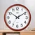 Compas Zidni sat 3128, 38 cm, Braon